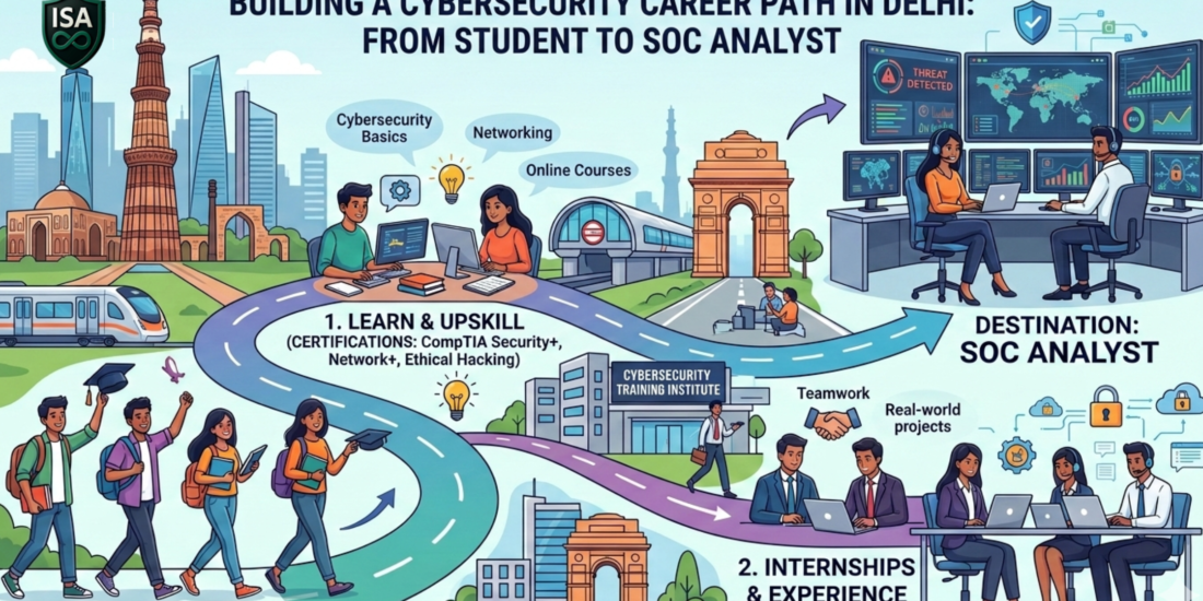 Cybersecurity career path Delhi