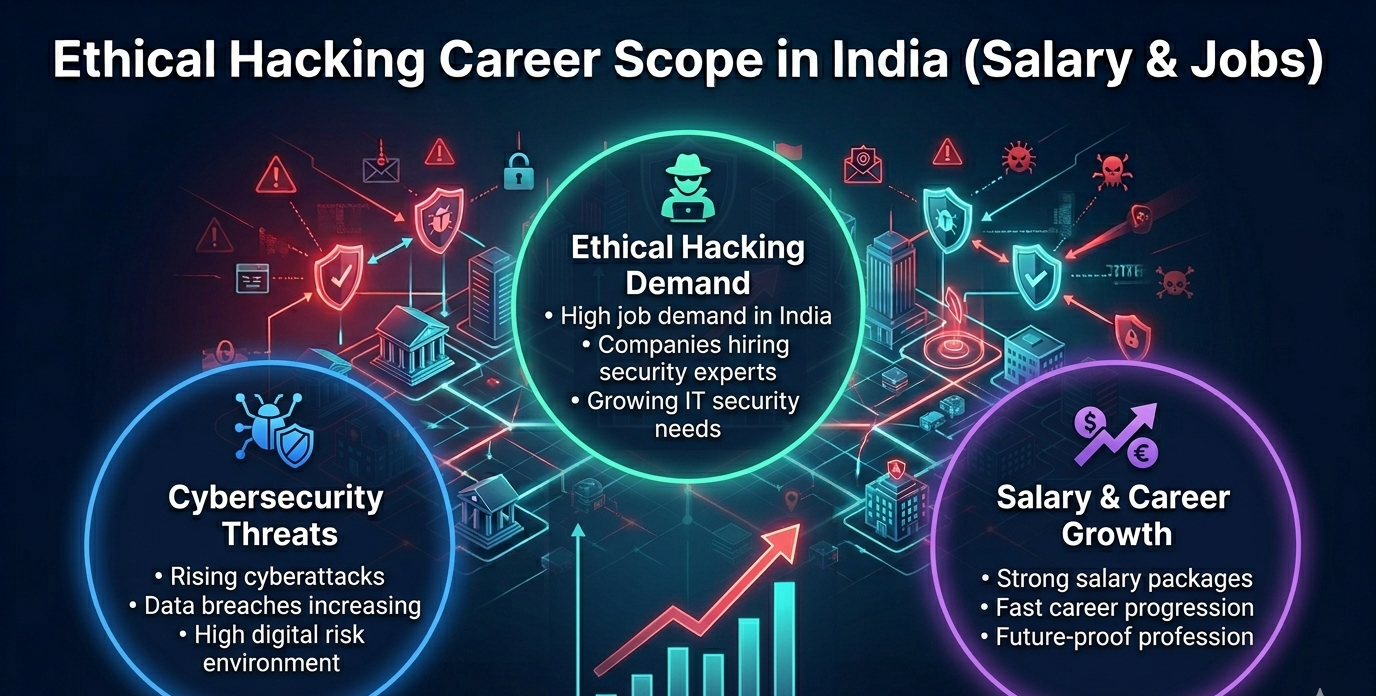 Ethical Hacking Career Scope in India (Salary & Jobs)