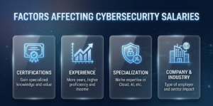 Factors Affecting Cybersecurity Salaries