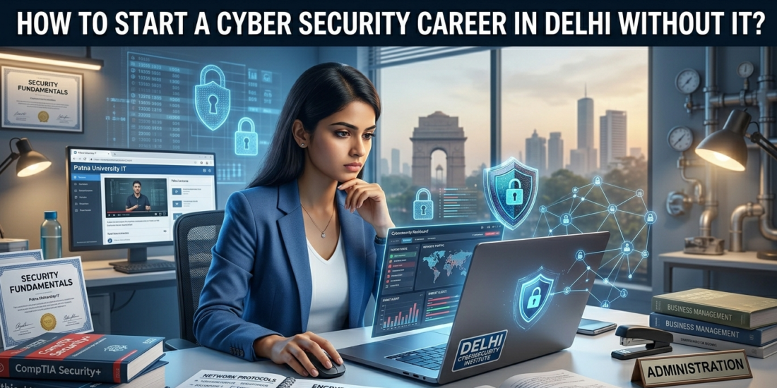 How to Start a Cyber Security Career in Delhi Without IT?