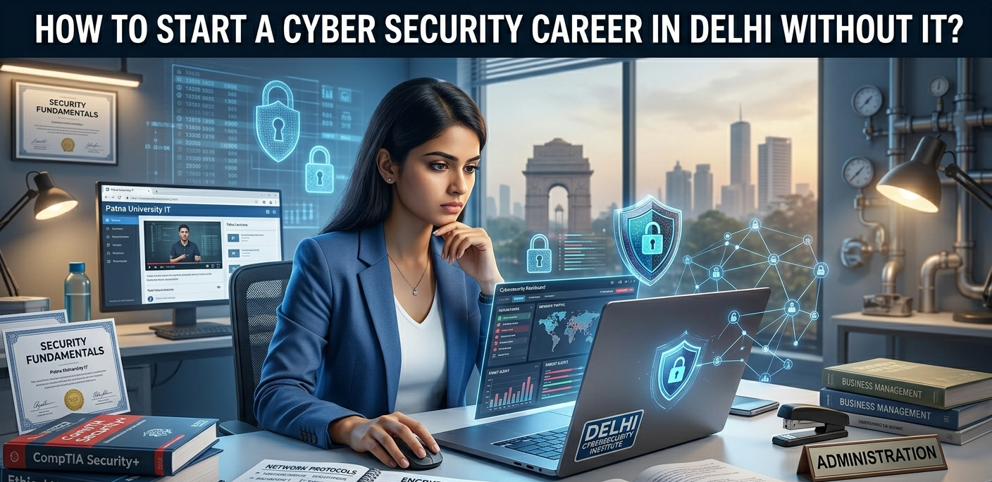 How to Start a Cyber Security Career in Delhi Without IT?