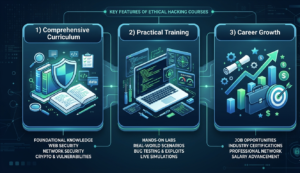 Key Features of Top Ethical Hacking Courses