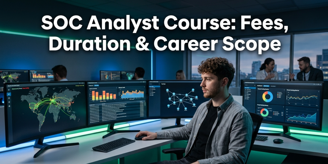 SOC Analyst Course in Delhi: Fees, Duration & Career Scope