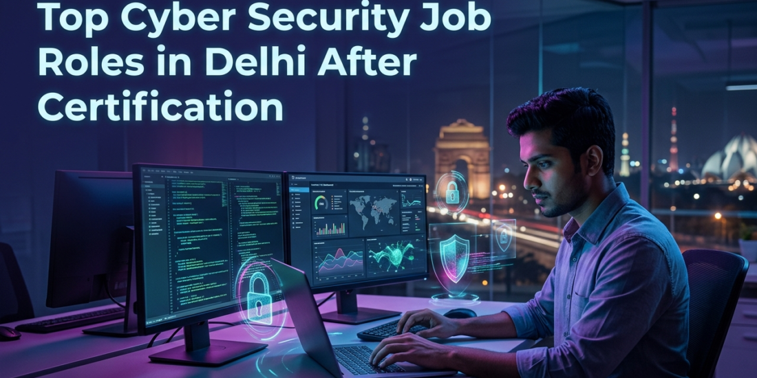 Top Cyber Security Job Roles in Delhi After Certification