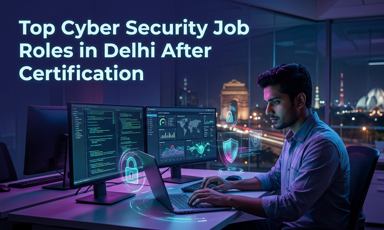 Top Cyber Security Job Roles in Delhi After Certification
