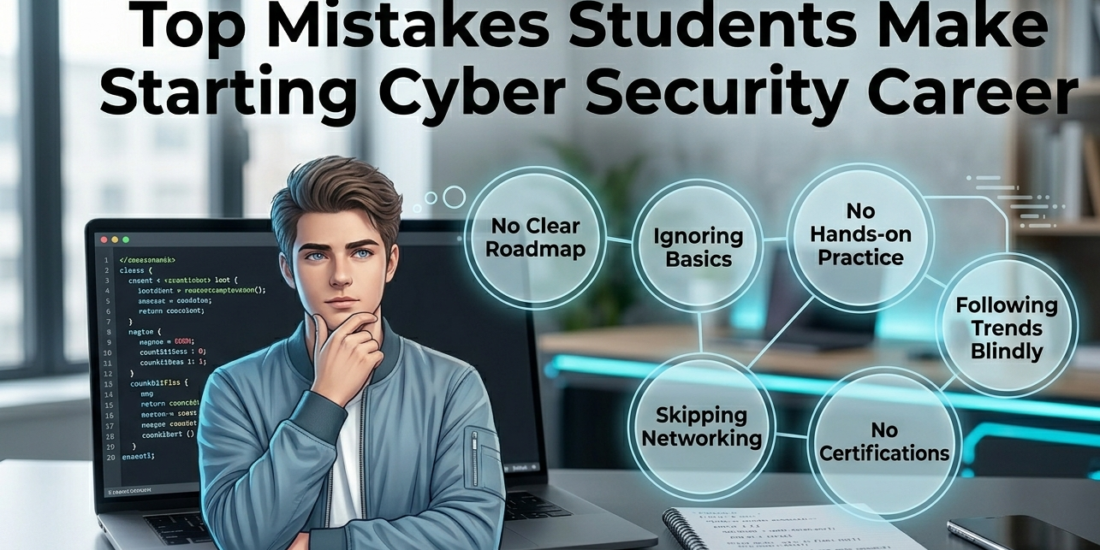 Top Mistakes Students Make Starting Cyber Security Career in Delhi